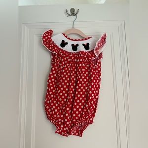 Smocked Minnie Mouse Bubble
